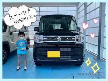 ＼スペーシア／ご納車いたしました♡